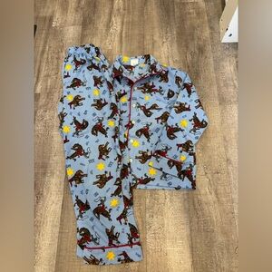 Lands' End Kids Cowboy Theme Pajama
